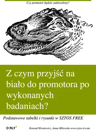 Materiał o eksploracji danych po zakończeniu badania